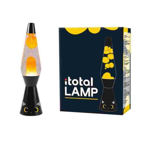 Spaceship Lavalampe BLACK CAT