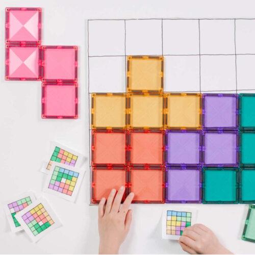 Connetix Magnetbausteine Pastel Square Pack - 40 Teile – Bild 3