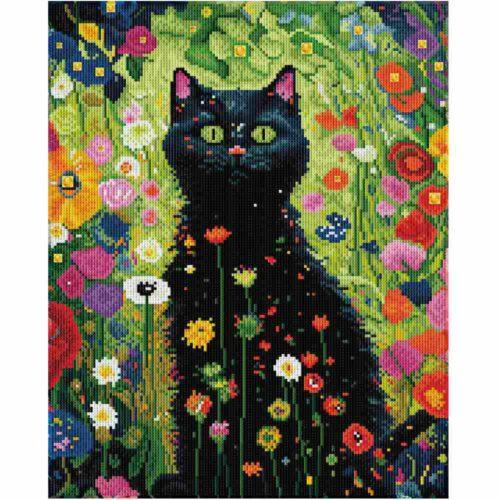 Alternative view of Diamond Painting "Garden Cat"