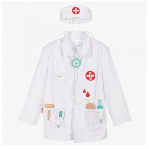 Doktor Set (Kostüm mit Zubehör, 4-7 Jahre)