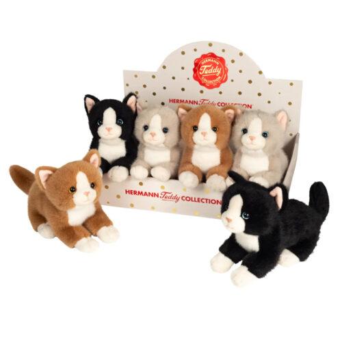 Katze 3 Farben sort. 20 cm