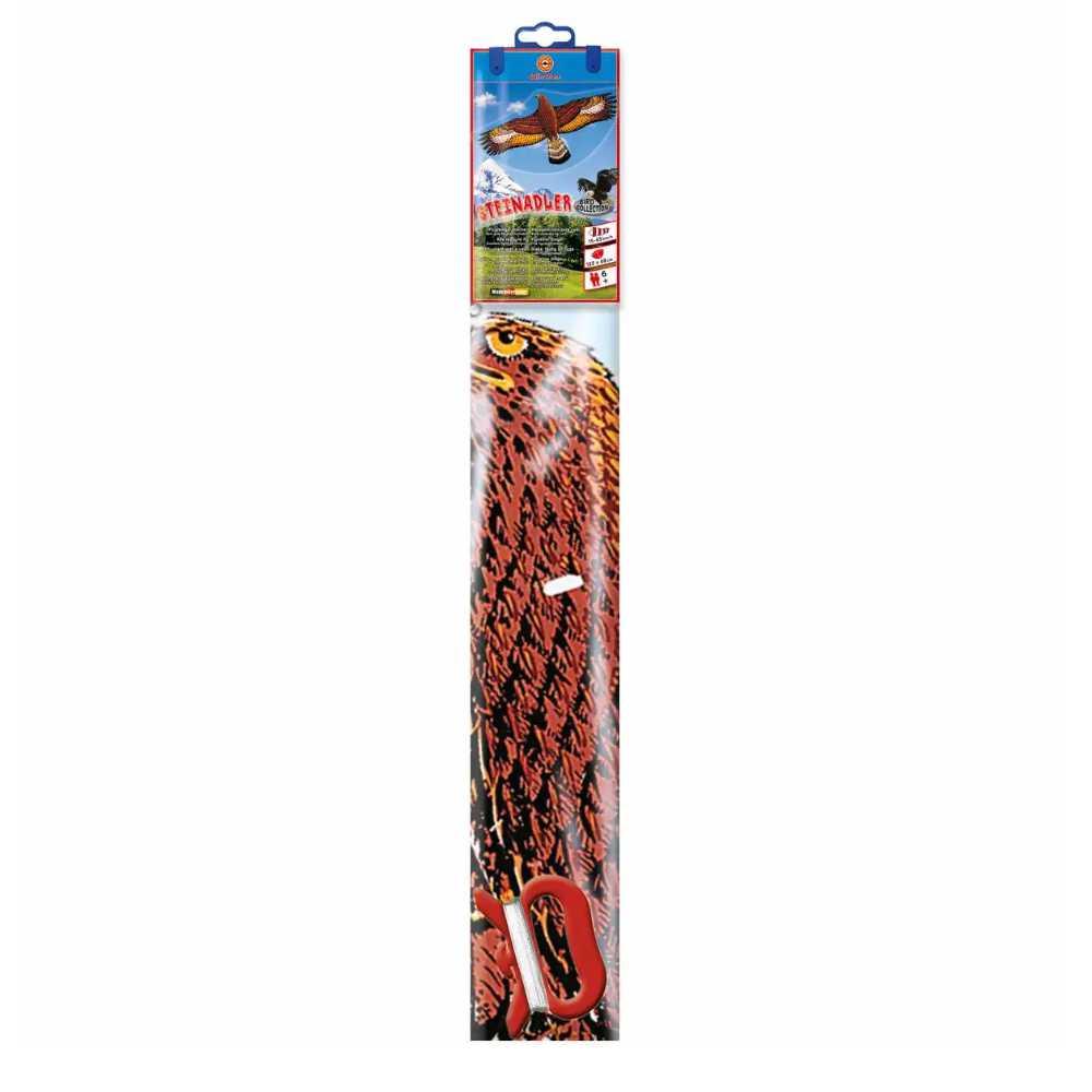Kinder-Drachen Steinadler 122x68cm PE Einleiner – Bild 2