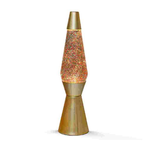 Spaceship Glitterlampe GOLD