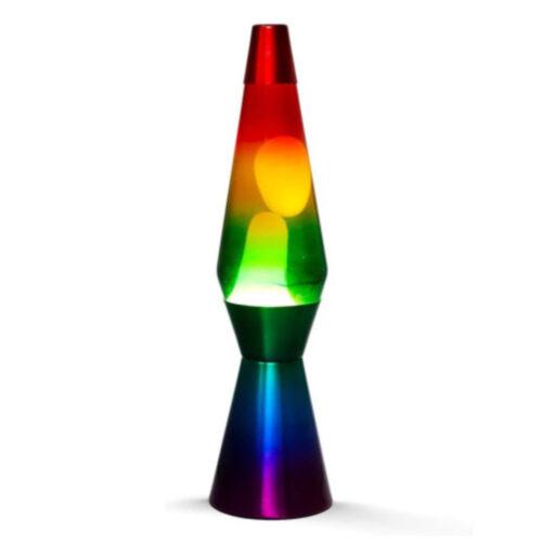 Spaceship Lavalampe RAINBOW