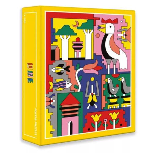 Alternative view of TRIPTYCH Jigsaw Puzzles for Adults, 3 x 500 Teile