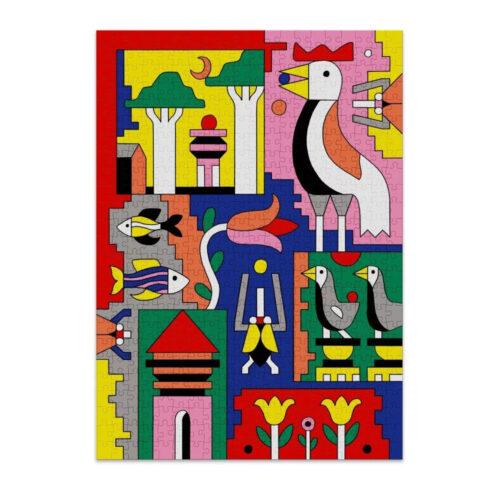 TRIPTYCH Jigsaw Puzzles for Adults, 3 x 500 Teile – Bild 3