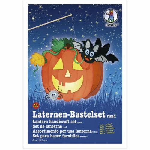URSUS Bastelset Laterne Kürbis