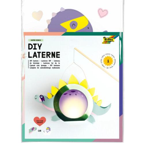 folia Laternen Bastelset Superhero Dinos