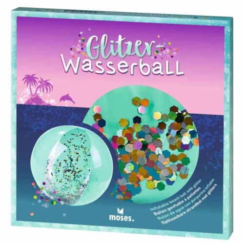 Glitzer-Wasserball