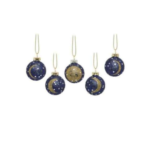 Phases of the Moon Mini Bauble Set