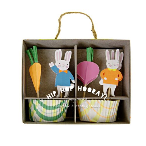 Hip Hop Hooray Cupcake Set Ostern