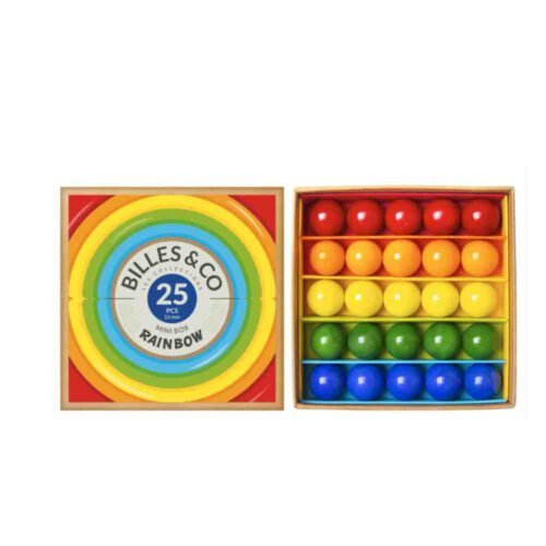 Murmel Box Mini Regenbogen von Billes & CO