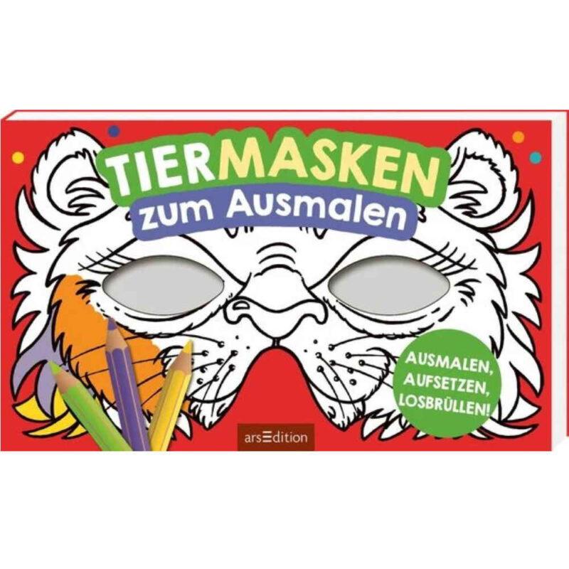  Tiermasken zum Ausmalen – Hocuspocus-Shop 